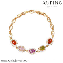 73935- Xuping Jewelry Hight qualité généreuse femme Bracelet avec plaqué or 18 carats